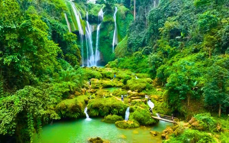 Trekking Thác Mai: Hành Trình Chinh Phục Thiên Nhiên Hoang Dã Nơi Miền Đông Nam Bộ Kham pha nhung diem den tai Thac Mai 1