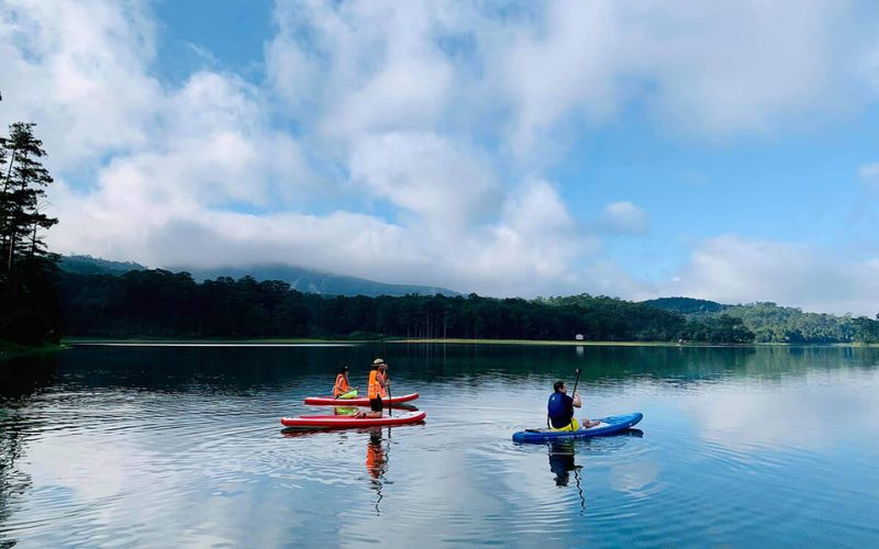 Top 3 Địa Điểm Cho Thuê SUP Hồ Tuyền Lâm (2025) Mot So Homestay Resort Ven Ho