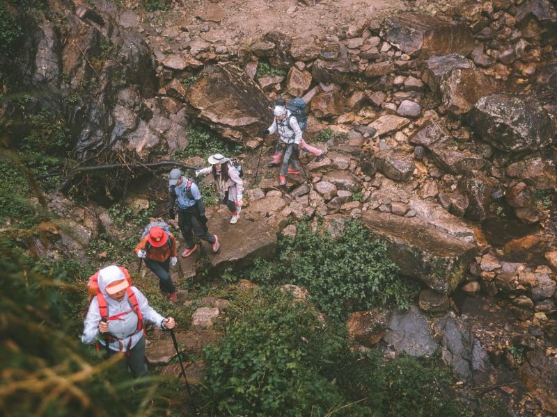 Kinh nghiệm trekking Tà Đùng cho người mới bắt đầu ky nang trekking