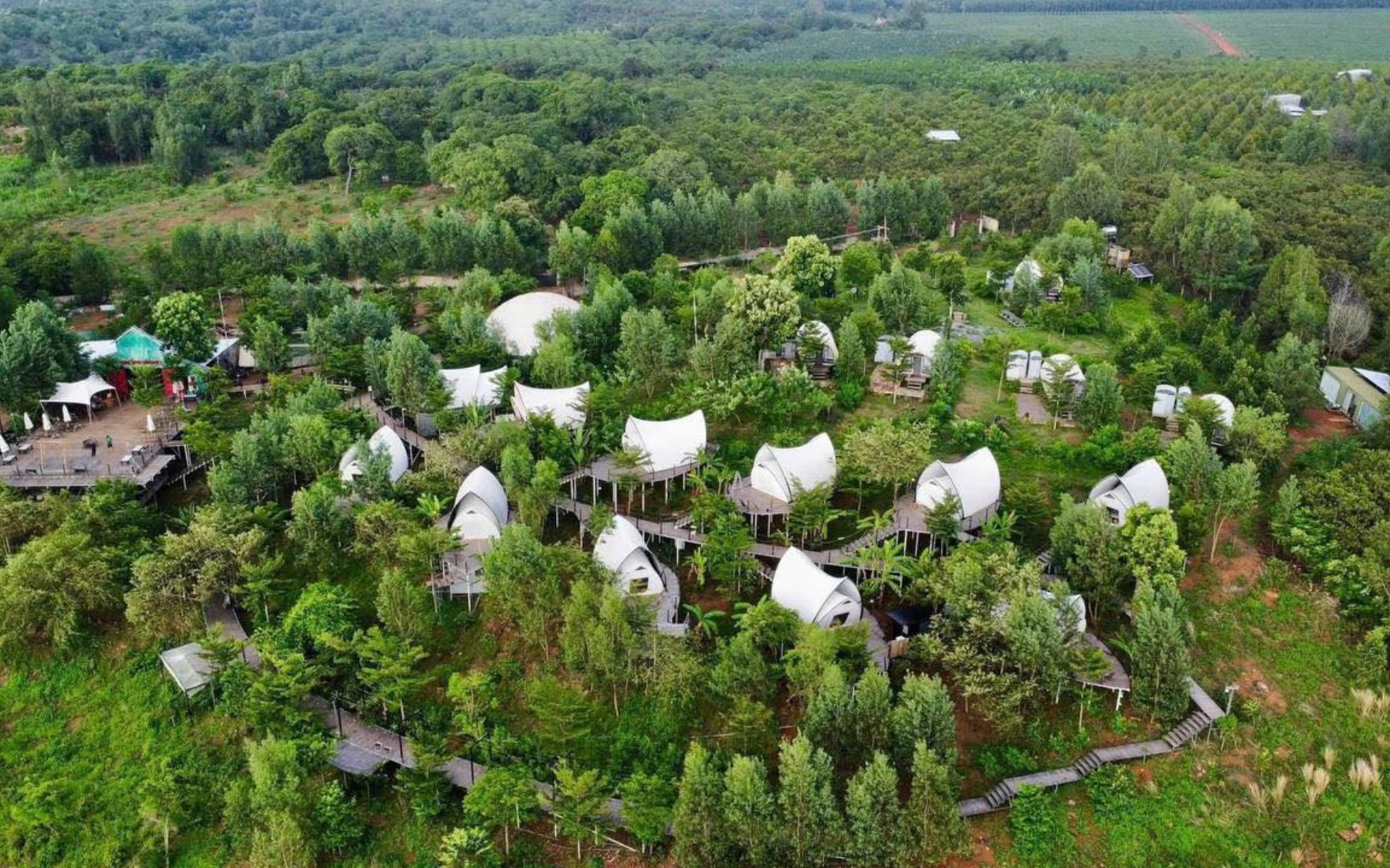 Review Tropical Eglamping Hồ Trị An: Bảng Giá & Kinh Nghiệm